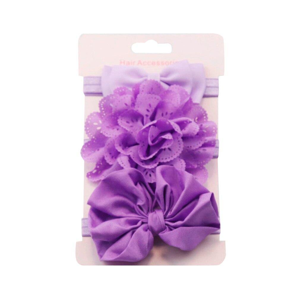 SET DE TIARAS LILA NIÑA - Mibebu -  Ropa Infantil