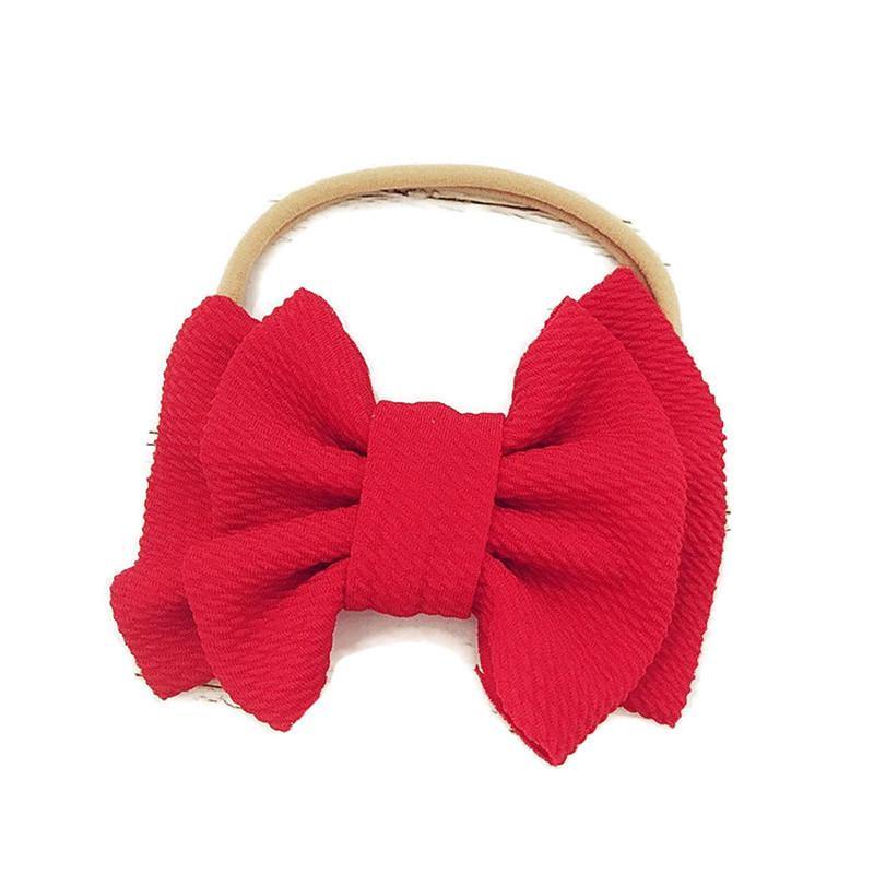 TIARA MOÑO GRANDE ROJA NIÑA - Mibebu -  Ropa Infantil