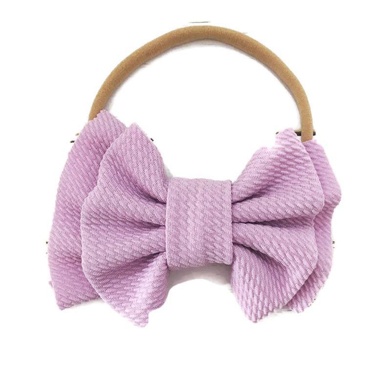 TIARA MOÑO GRANDE LILA NIÑAA - Mibebu -  Ropa Infantil