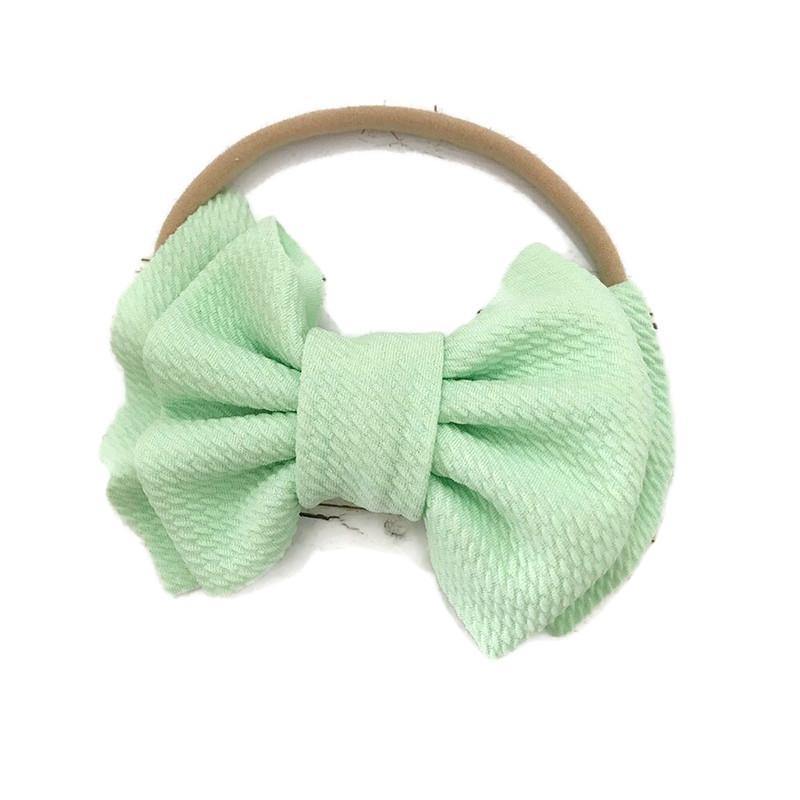 TIARA MOÑO GRANDE MENTA NIÑA - Mibebu -  Ropa Infantil