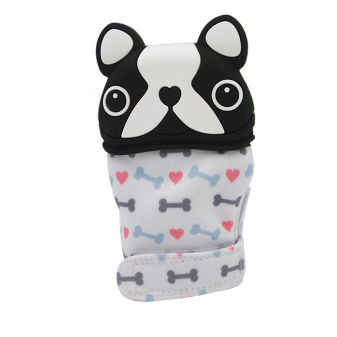 GUANTE MORDEDERA PARA DENTICIÓN - Mibebu -  Ropa Infantil