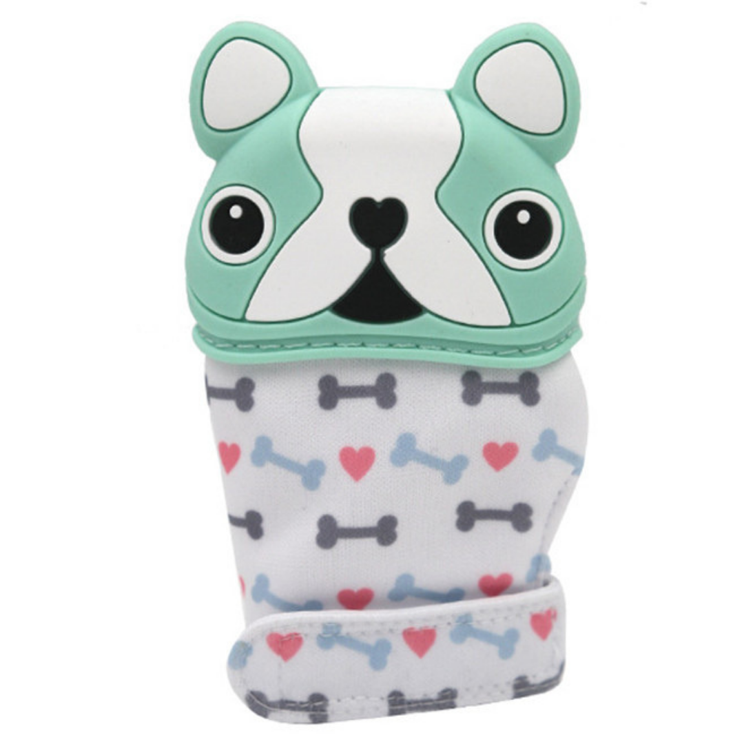 GUANTE MORDEDERA PARA DENTICIÓN - Mibebu -  Ropa Infantil