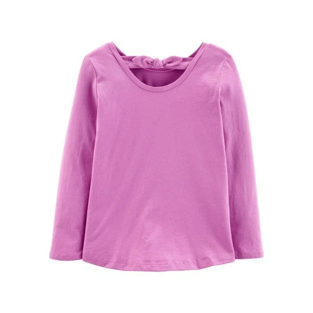 BLUSA CARTERS LILA DINOSAURIO NIÑA - Mibebu -  Ropa Infantil