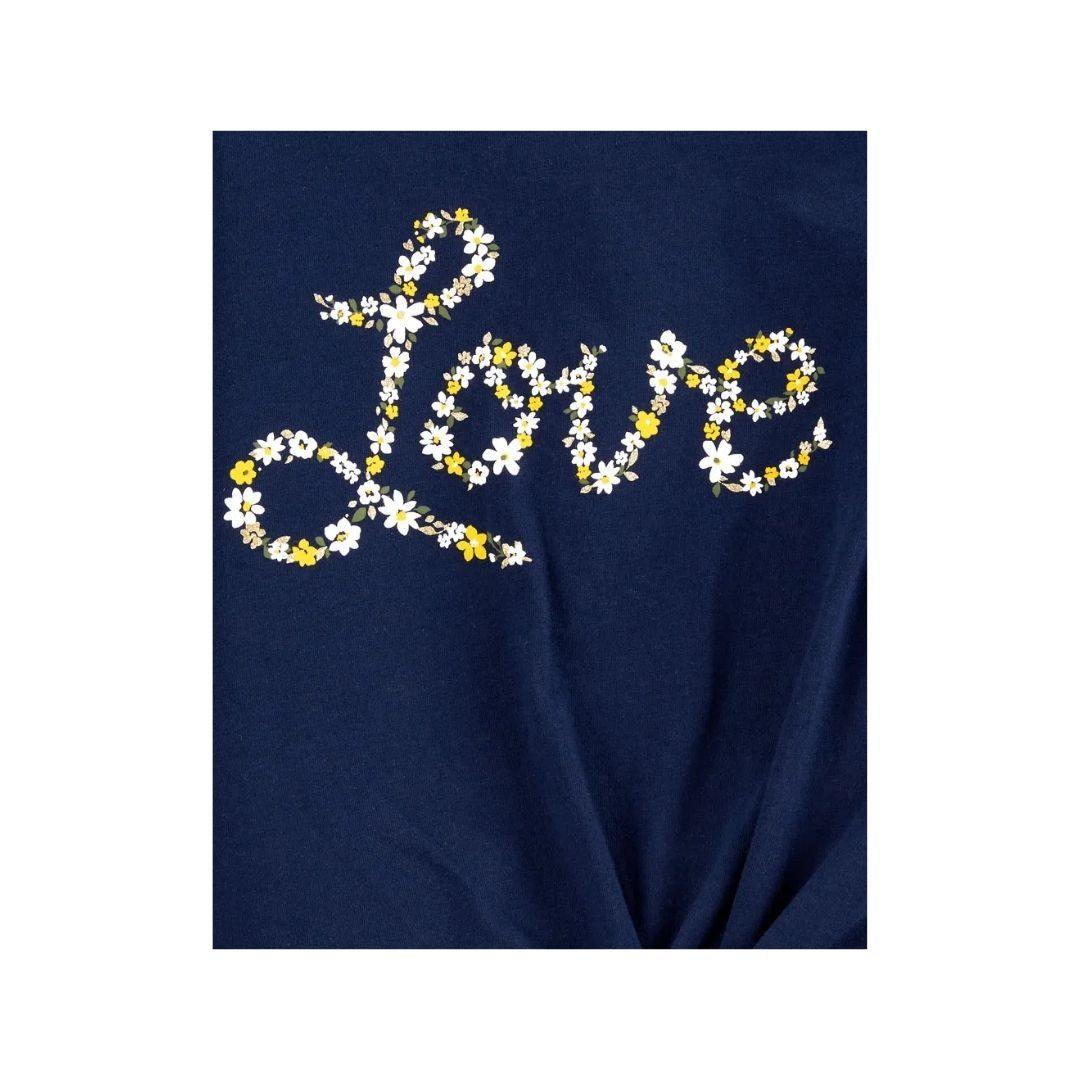 BLUSA CARTERS LOVE AZUL MARINO NIÑA - Mibebu -  Ropa Infantil