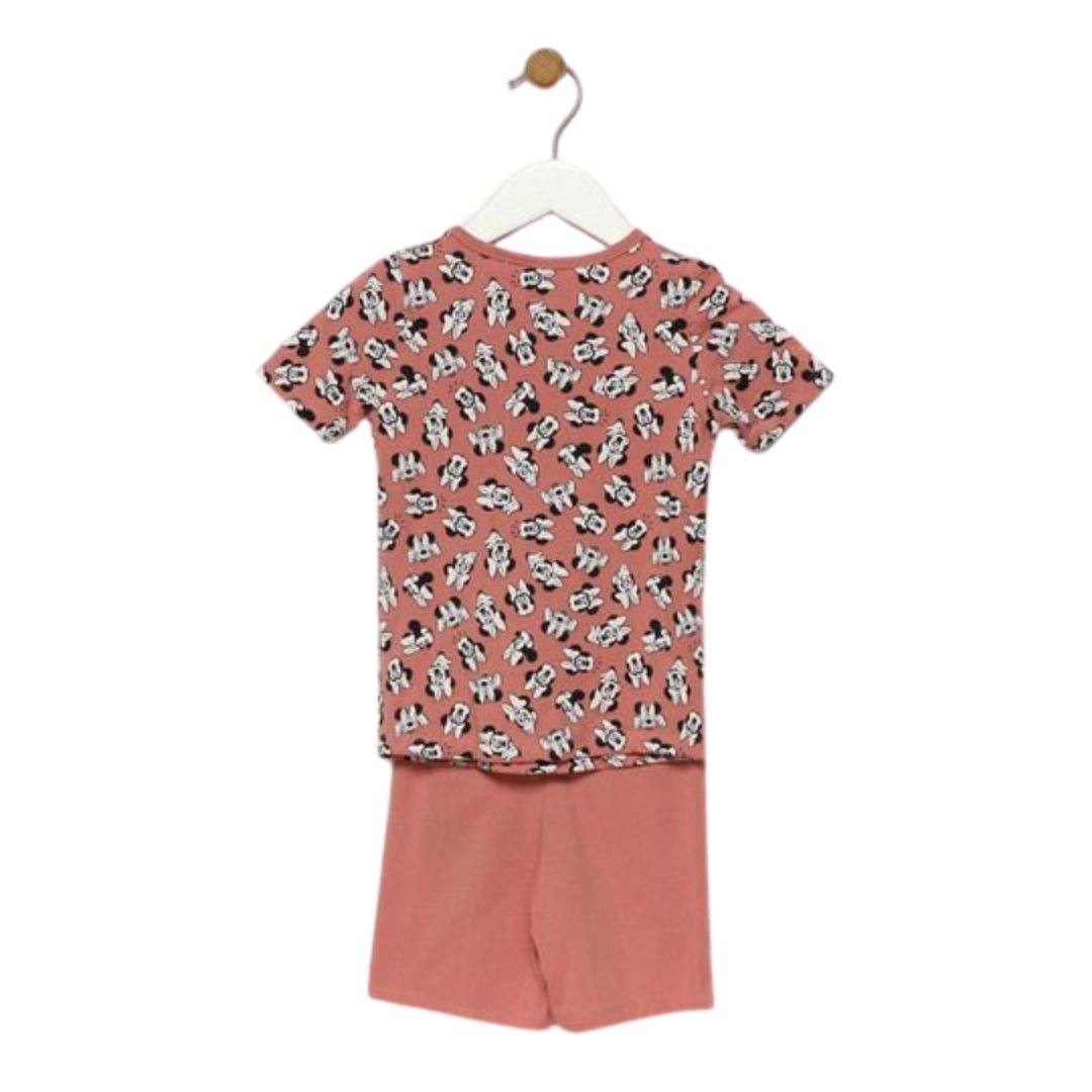 CONJUNTO PIJAMA ROSA  MINNIE DISNEY NIÑA - Mibebu -  Ropa Infantil