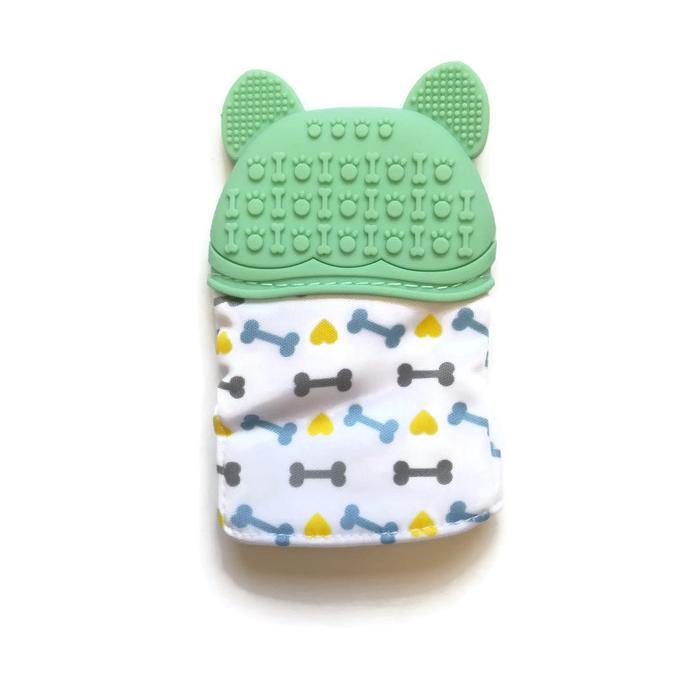 GUANTE MORDEDERA PARA DENTICIÓN - Mibebu -  Ropa Infantil