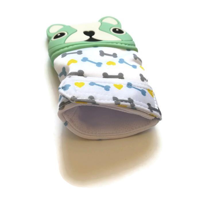 GUANTE MORDEDERA PARA DENTICIÓN - Mibebu -  Ropa Infantil