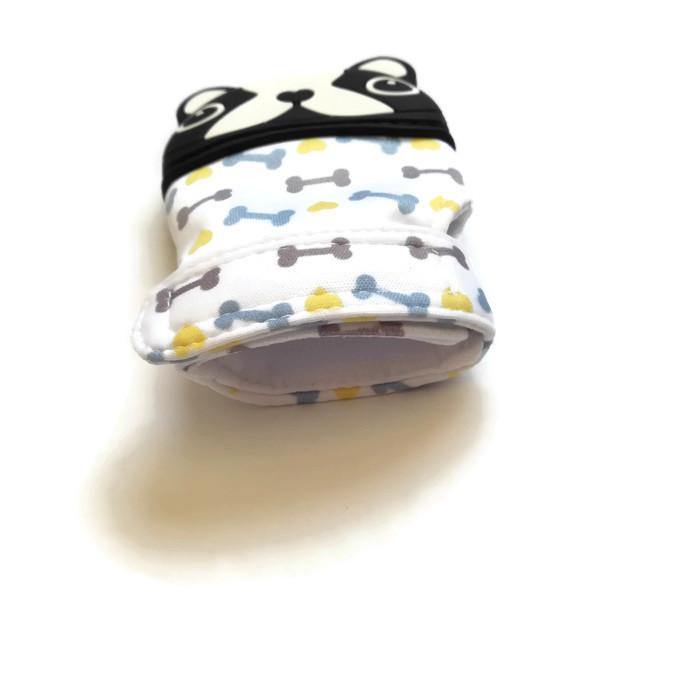 GUANTE MORDEDERA PARA DENTICIÓN - Mibebu -  Ropa Infantil