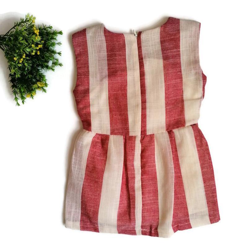 VESTIDO MANTA BEIGE ROSA NIÑA - Mibebu -  Ropa Infantil