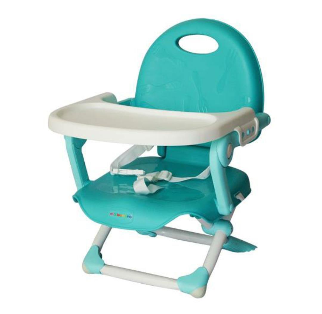 ASIENTO ELEVADOR PLEGABLE PARA COMER COLOR AZUL - Mibebu -  Ropa Infantil