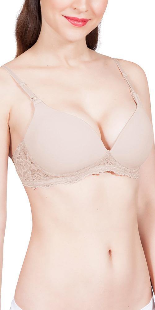 BRASIER CON ENCAJE 9MONTHS CAPUCINO BEAUTIFUL 3823 - Mibebu -  Ropa Infantil