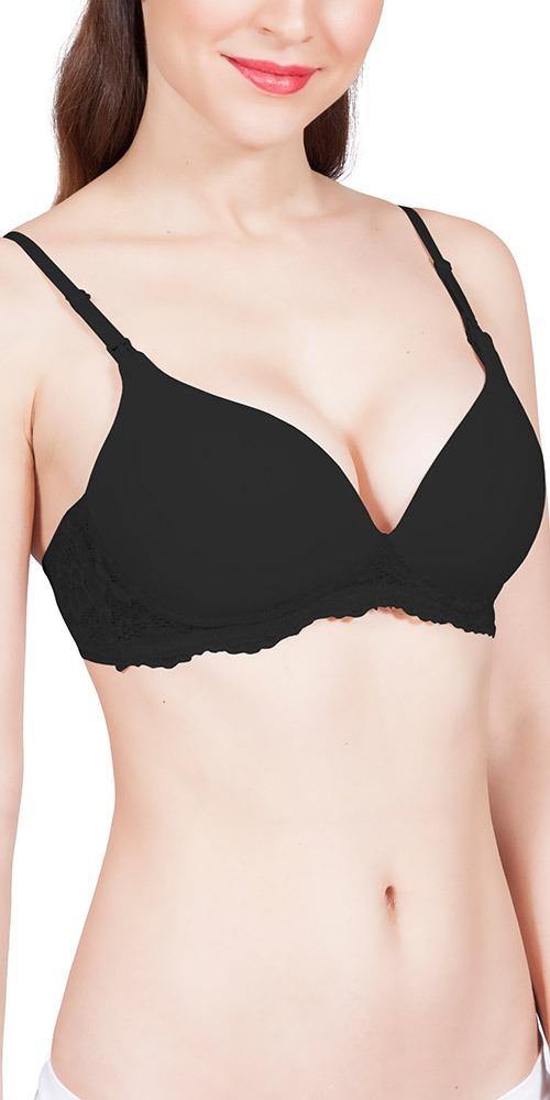 BRASIER CON ENCAJE 9MONTHS NEGRO BEAUTIFUL 3823 - Mibebu -  Ropa Infantil