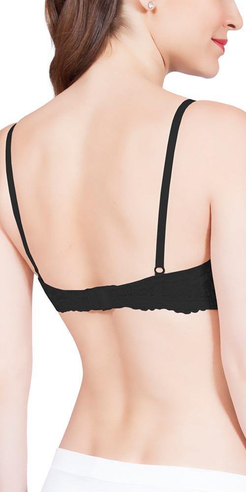 BRASIER CON ENCAJE 9MONTHS NEGRO BEAUTIFUL 3823 - Mibebu -  Ropa Infantil