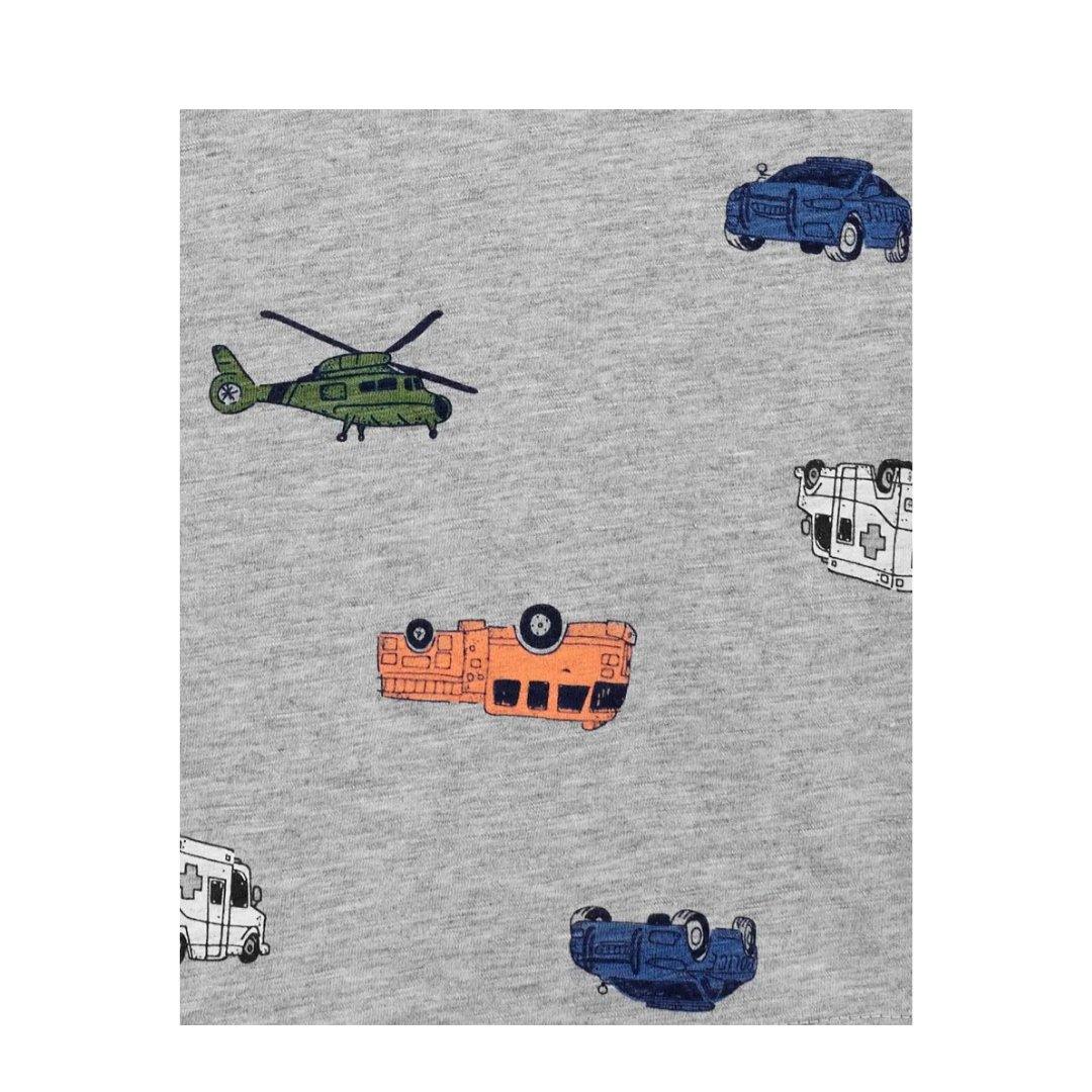 PLAYERA VEHICULOS CARTERS NIÑO - Mibebu -  Ropa Infantil