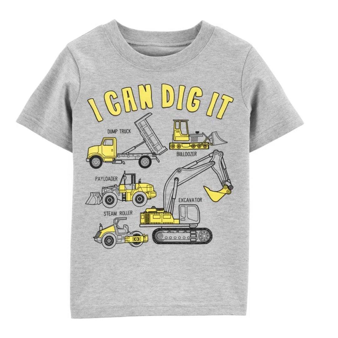 PLAYERA VEHÍCULOS NIÑO CARTERS - Mibebu -  Ropa Infantil